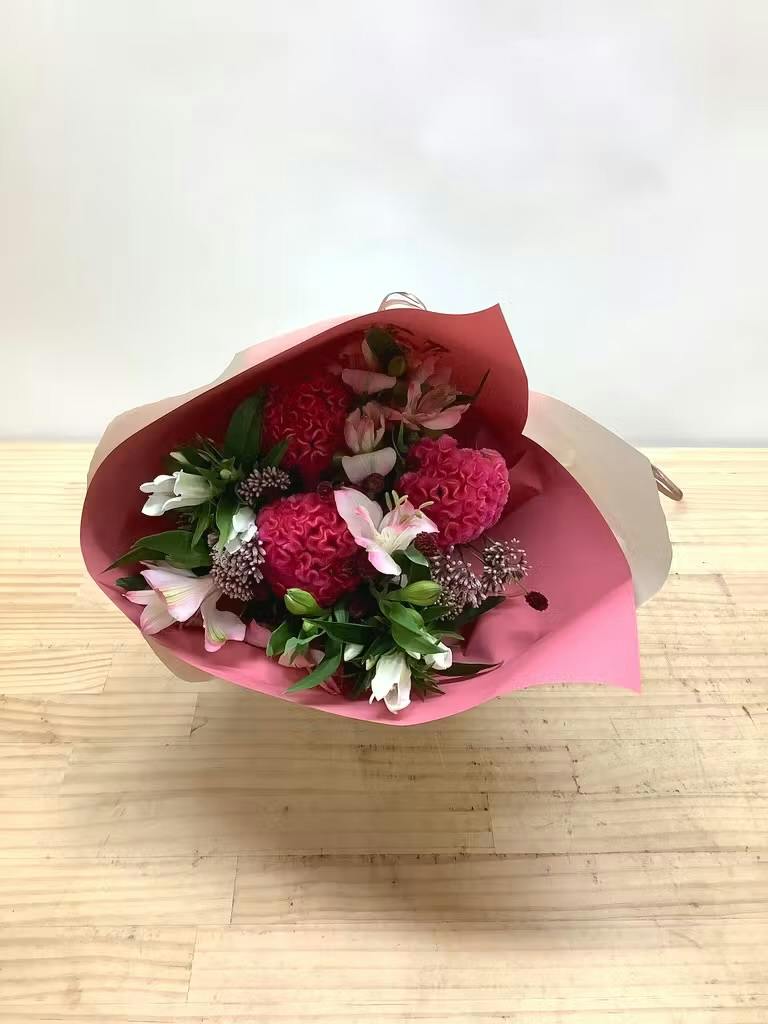 産地直送 夏のグリーンブーケ 草花 花束 ／福岡 すぎファームからお